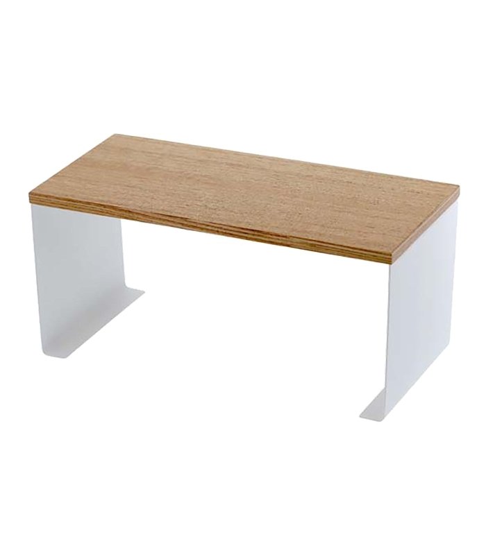 Stackable Countertop Shelf - Two Sizes - Steel + Wood - FCHF CITY