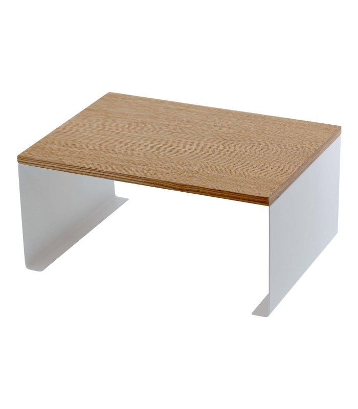 Stackable Countertop Shelf - Two Sizes - Steel + Wood - FCHF CITY
