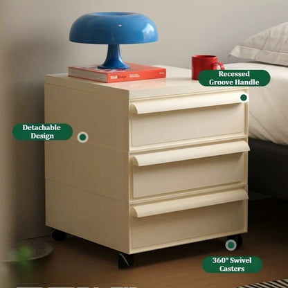Stackable Mobile Storage Chest, Swivel Casters - FCHF CITY