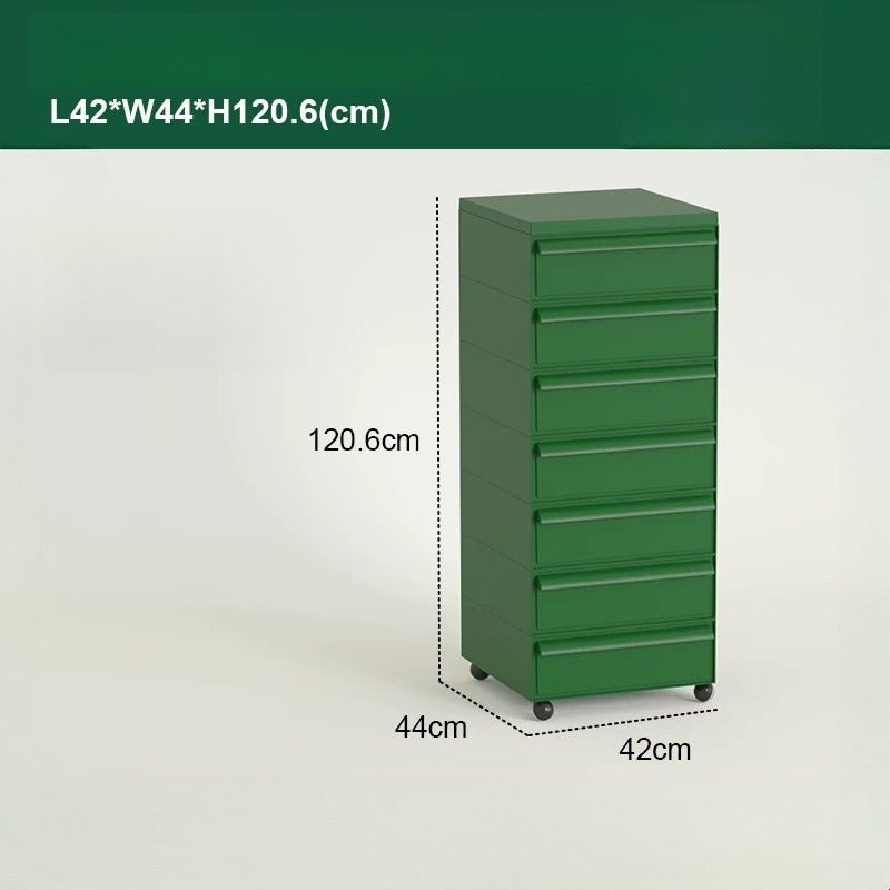 Stackable Mobile Storage Chest, Swivel Casters - FCHF CITY