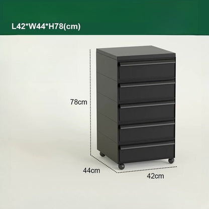 Stackable Mobile Storage Chest, Swivel Casters - FCHF CITY