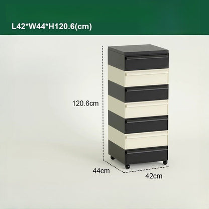 Stackable Mobile Storage Chest, Swivel Casters - FCHF CITY