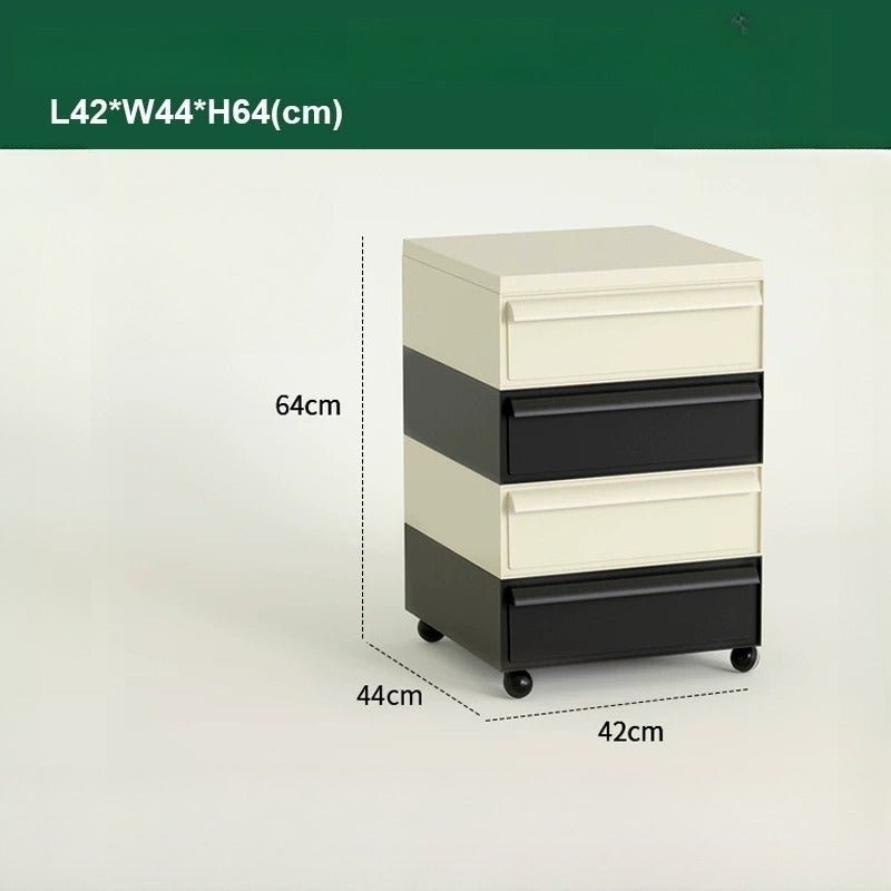 Stackable Mobile Storage Chest, Swivel Casters - FCHF CITY