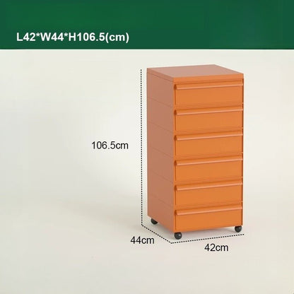 Stackable Mobile Storage Chest, Swivel Casters - FCHF CITY