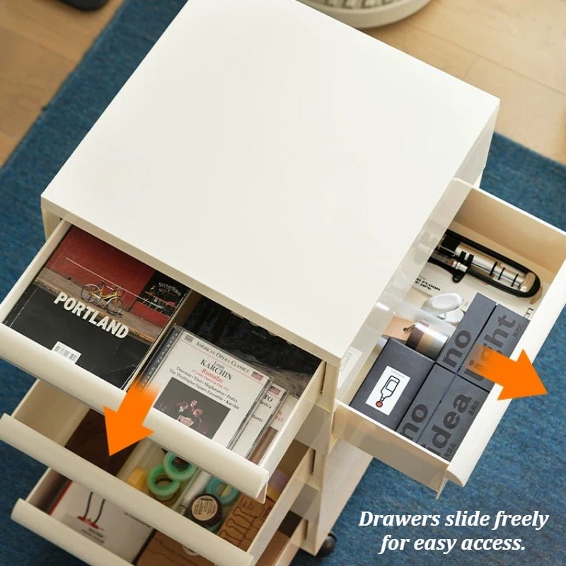 Stackable Mobile Storage Chest, Swivel Casters - FCHF CITY
