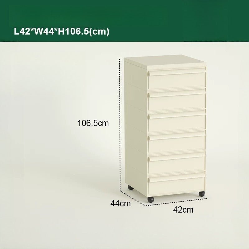 Stackable Mobile Storage Chest, Swivel Casters - FCHF CITY