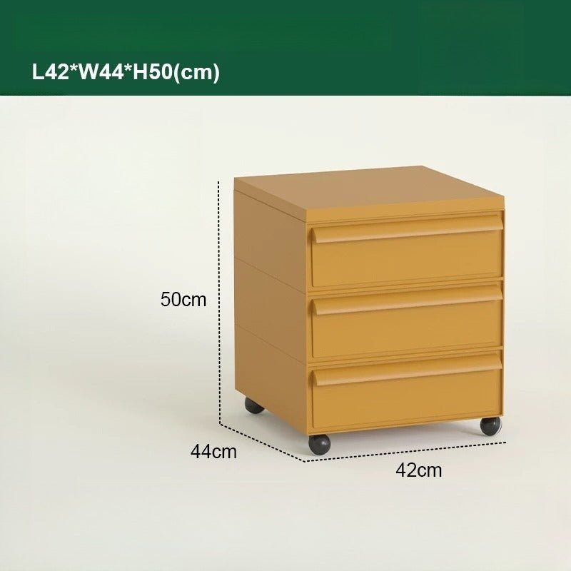 Stackable Mobile Storage Chest, Swivel Casters - FCHF CITY