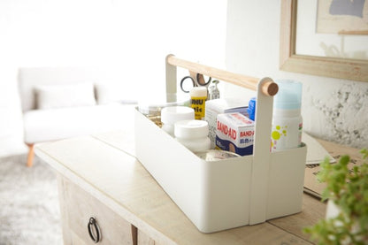 Storage Caddy - 2 Sizes - Steel + Wood - FCHF CITY