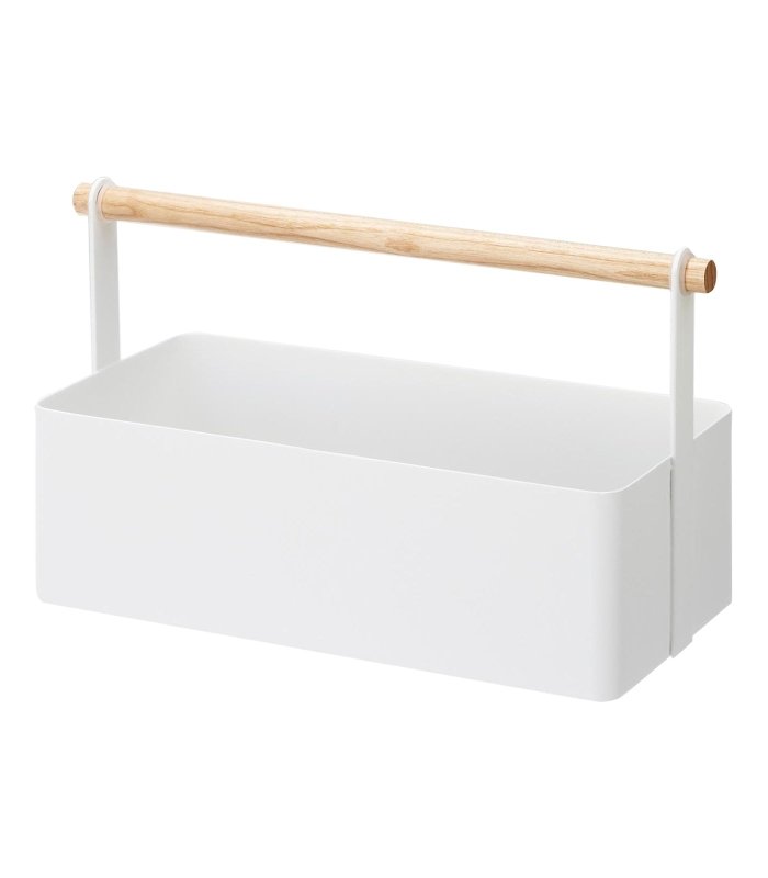 Storage Caddy - 2 Sizes - Steel + Wood - FCHF CITY