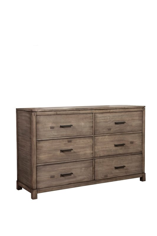 grey weathered dresser Stonebrook Antique Gray Dresser