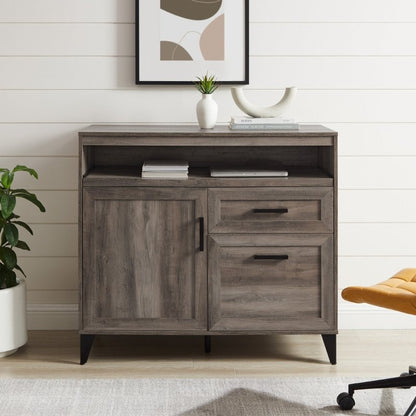 Tate Modern Storage Secretary Desk with Keyboard Tray - FCHF CITY