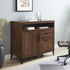 Tate Modern Storage Secretary Desk with Keyboard Tray - FCHF CITY