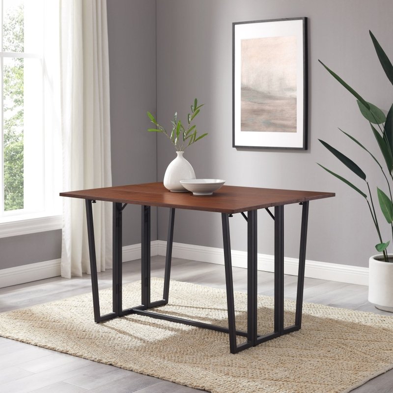 Thatcher Modern Drop - Leaf Dining Table - FCHF CITY