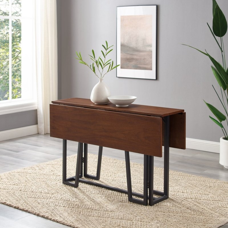 Thatcher Modern Drop - Leaf Dining Table - FCHF CITY