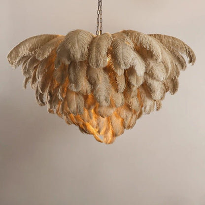 Tieri Feather Chandelier - FCHF CITY