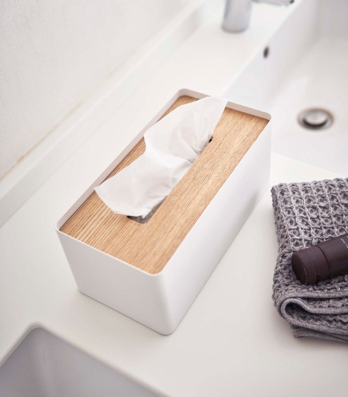 Tissue Box Cover - Rectangle - Steel - FCHF CITY