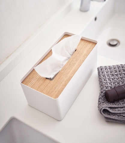 Tissue Box Cover - Rectangle - Steel - FCHF CITY