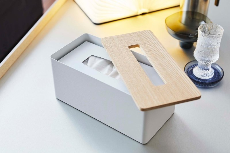 Tissue Box Cover - Rectangle - Steel - FCHF CITY