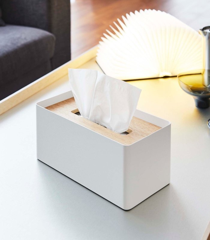 Tissue Box Cover - Rectangle - Steel - FCHF CITY