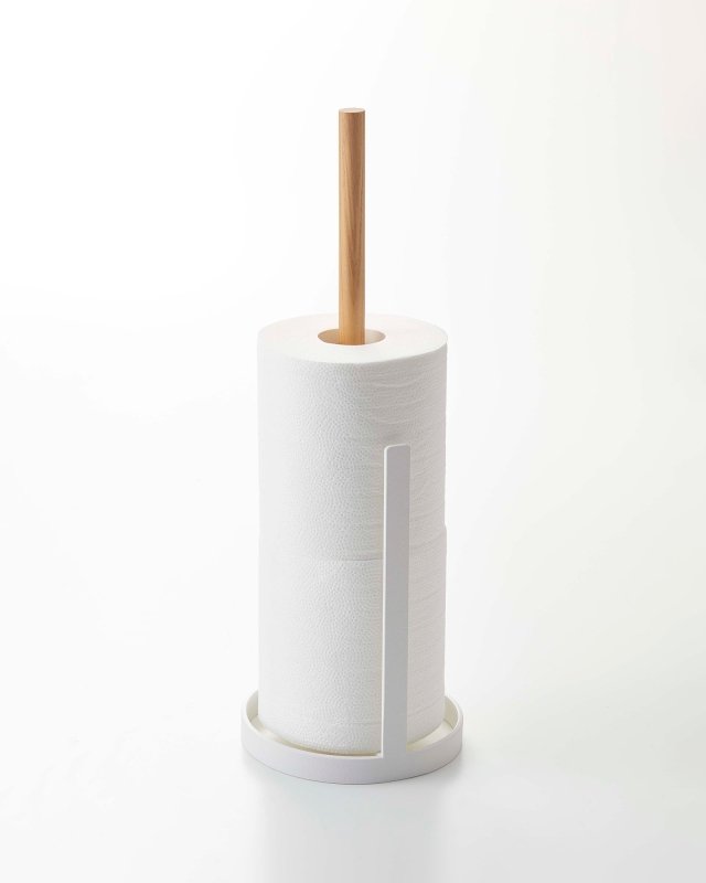 Toilet Paper Stocker - Steel + Wood - FCHF CITY