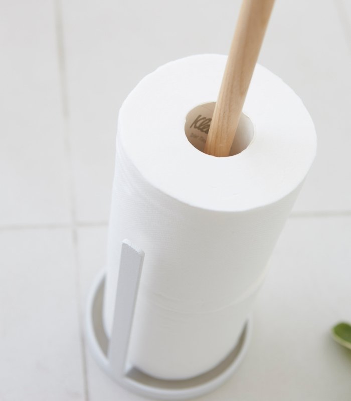 Toilet Paper Stocker - Steel + Wood - FCHF CITY
