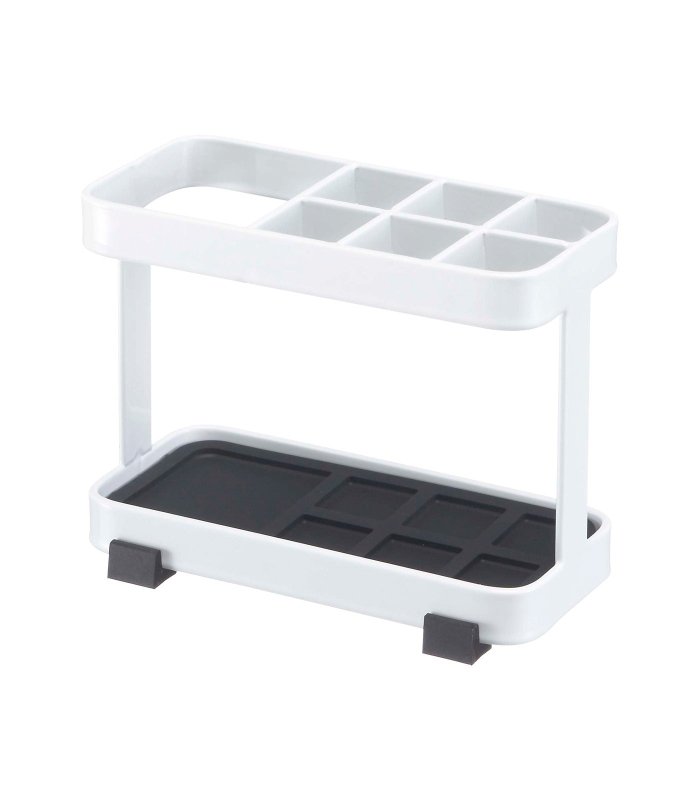 Toothbrush + Toothpaste Stand - Steel - FCHF CITY