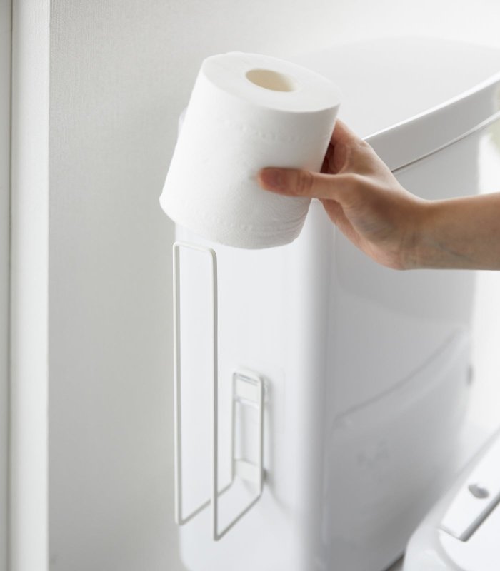 Traceless Adhesive Toilet Paper Holder - Steel - FCHF CITY