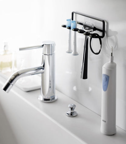 Traceless Adhesive Toothbrush Holder - Steel - FCHF CITY