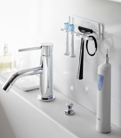 Traceless Adhesive Toothbrush Holder - Steel - FCHF CITY
