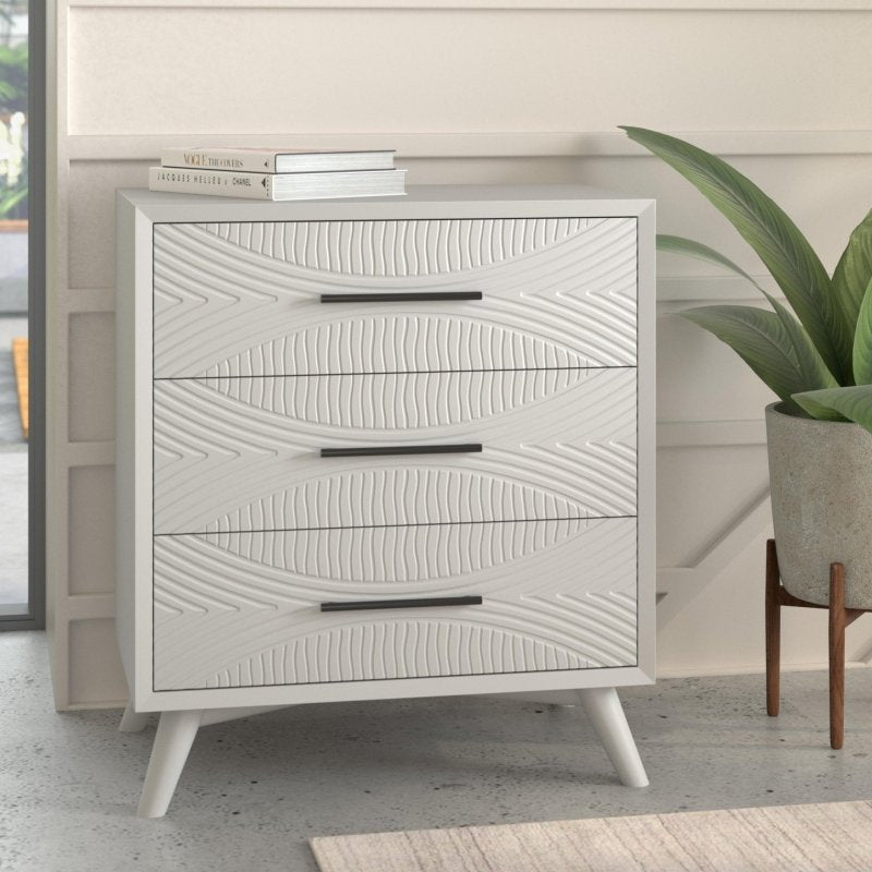 Tranquility Small Chest, White - FCHF CITY