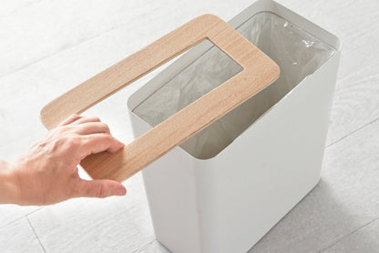 Trash Can - Two Styles - Steel + Wood - FCHF CITY