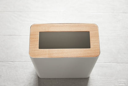 Trash Can - Two Styles - Steel + Wood - FCHF CITY