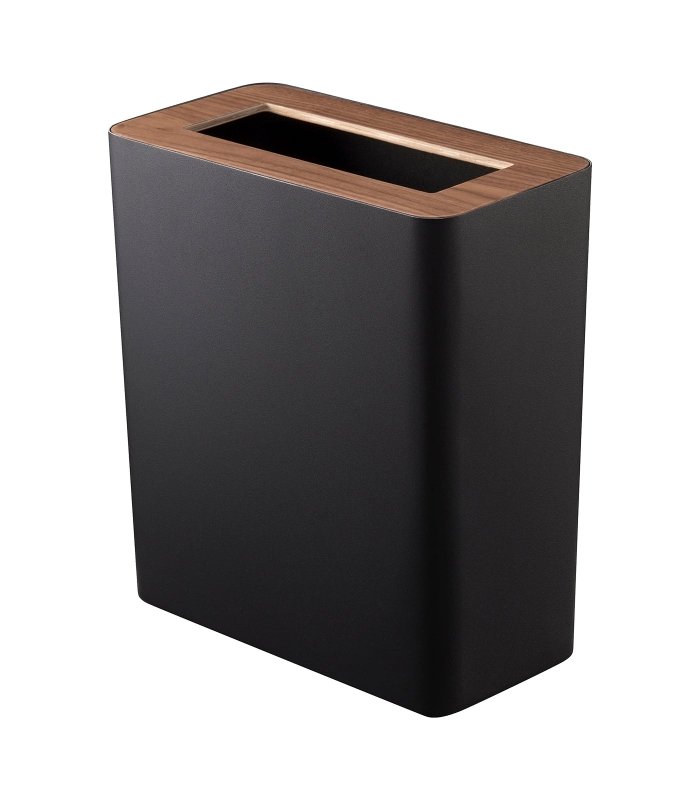 Trash Can - Two Styles - Steel + Wood - FCHF CITY