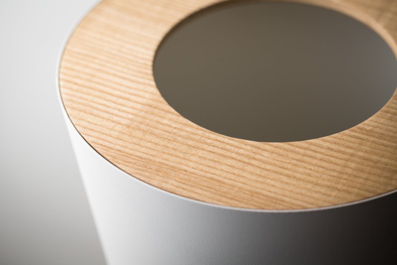 Trash Can - Two Styles - Steel + Wood - FCHF CITY