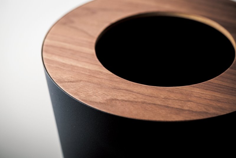 Trash Can - Two Styles - Steel + Wood - FCHF CITY
