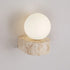 Travertine Orb Wall Light - FCHF CITY