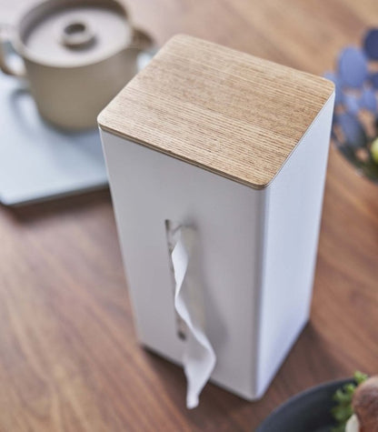 Two - Sided Tissue Case - Steel + Wood - FCHF CITY
