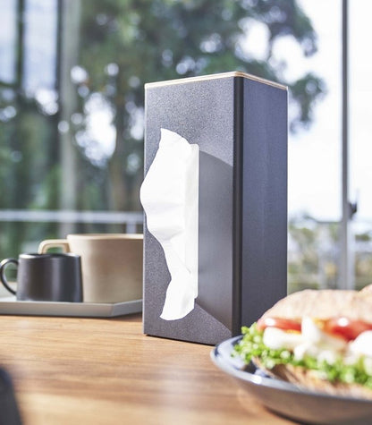 Two - Sided Tissue Case - Steel + Wood - FCHF CITY