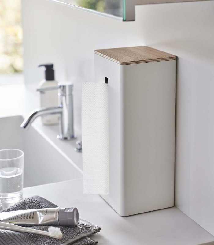 Two - Sided Tissue Case - Steel + Wood - FCHF CITY