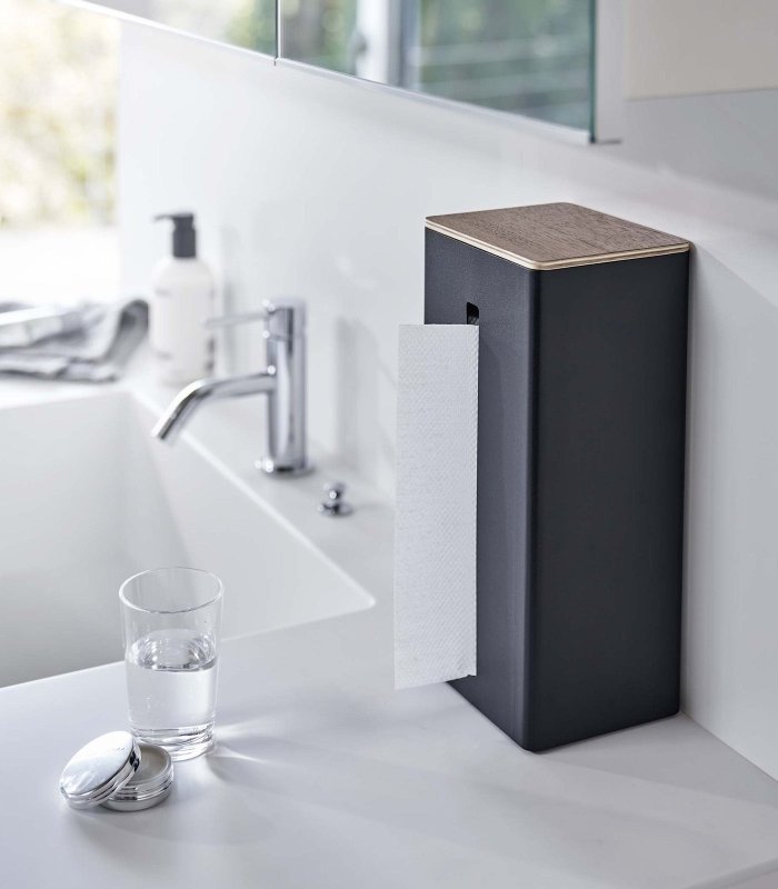 Two - Sided Tissue Case - Steel + Wood - FCHF CITY