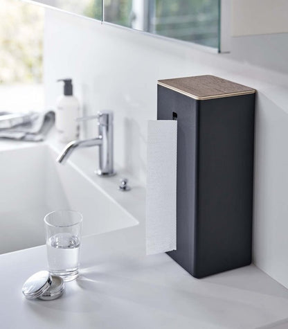 Two - Sided Tissue Case - Steel + Wood - FCHF CITY