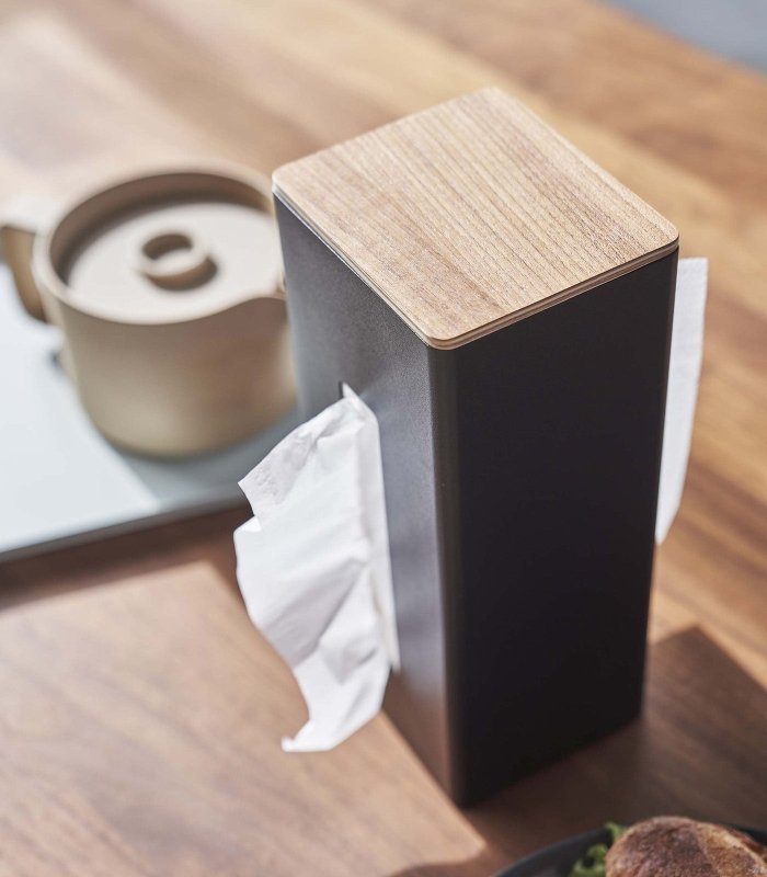 Two - Sided Tissue Case - Steel + Wood - FCHF CITY