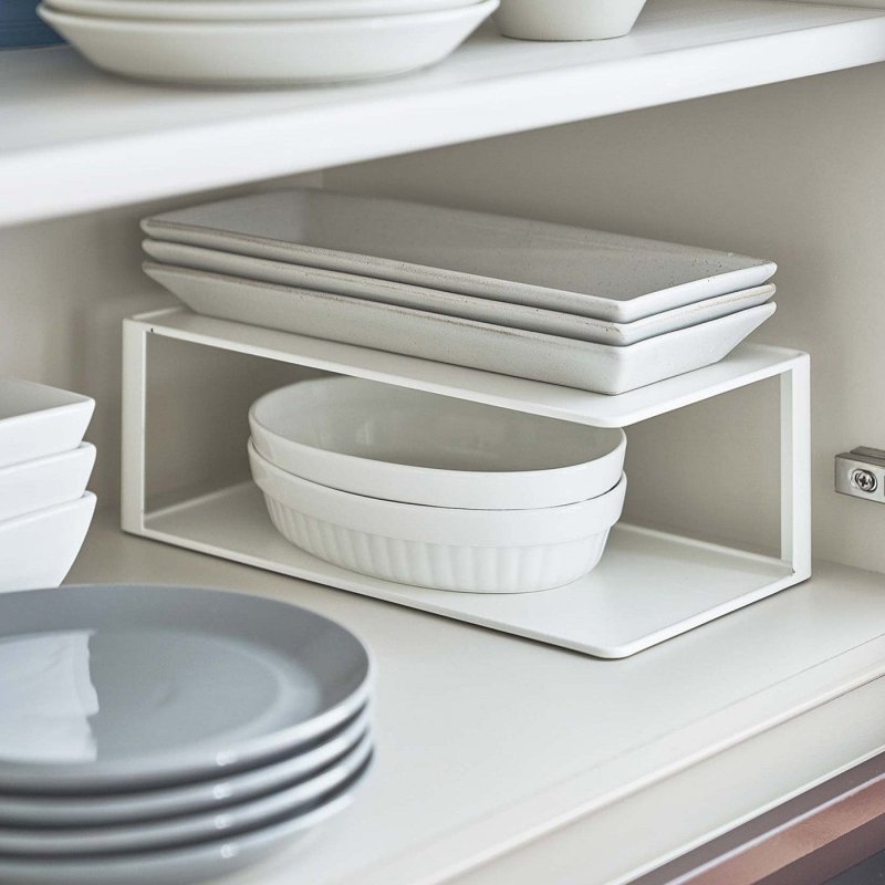 Two - Tier Cabinet Organizer - Steel - FCHF CITY