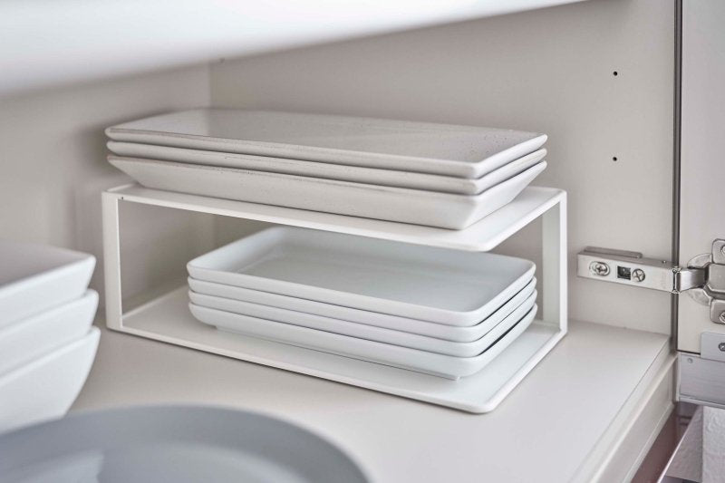 Two - Tier Cabinet Organizer - Steel - FCHF CITY
