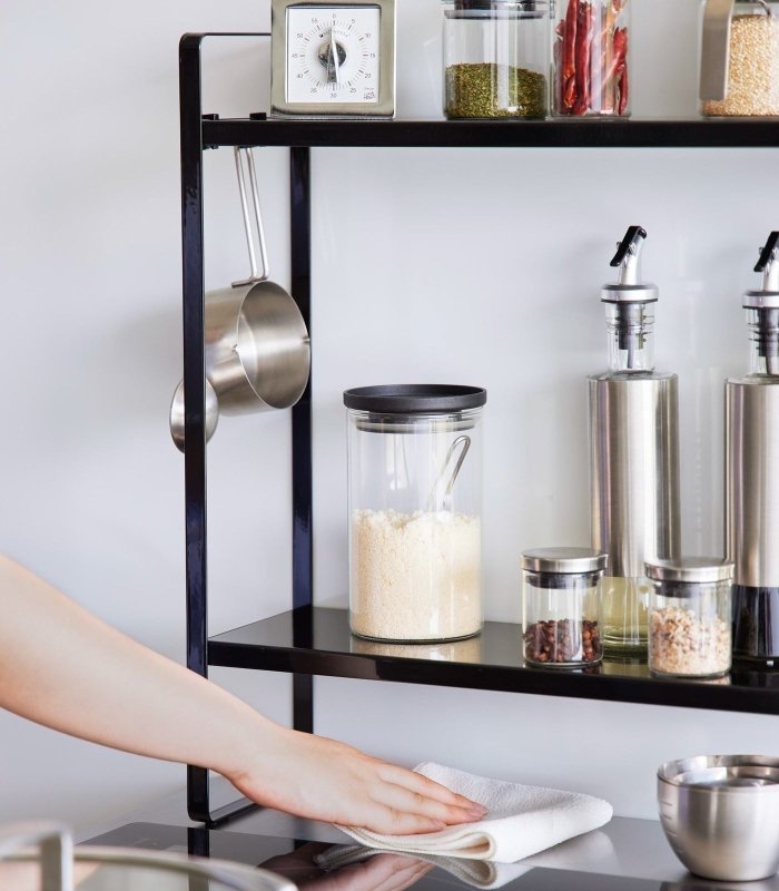 Two - Tier Countertop Rack - Steel - FCHF CITY