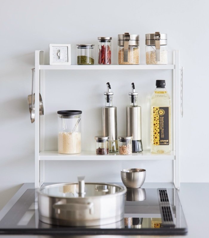 Two - Tier Countertop Rack - Steel - FCHF CITY