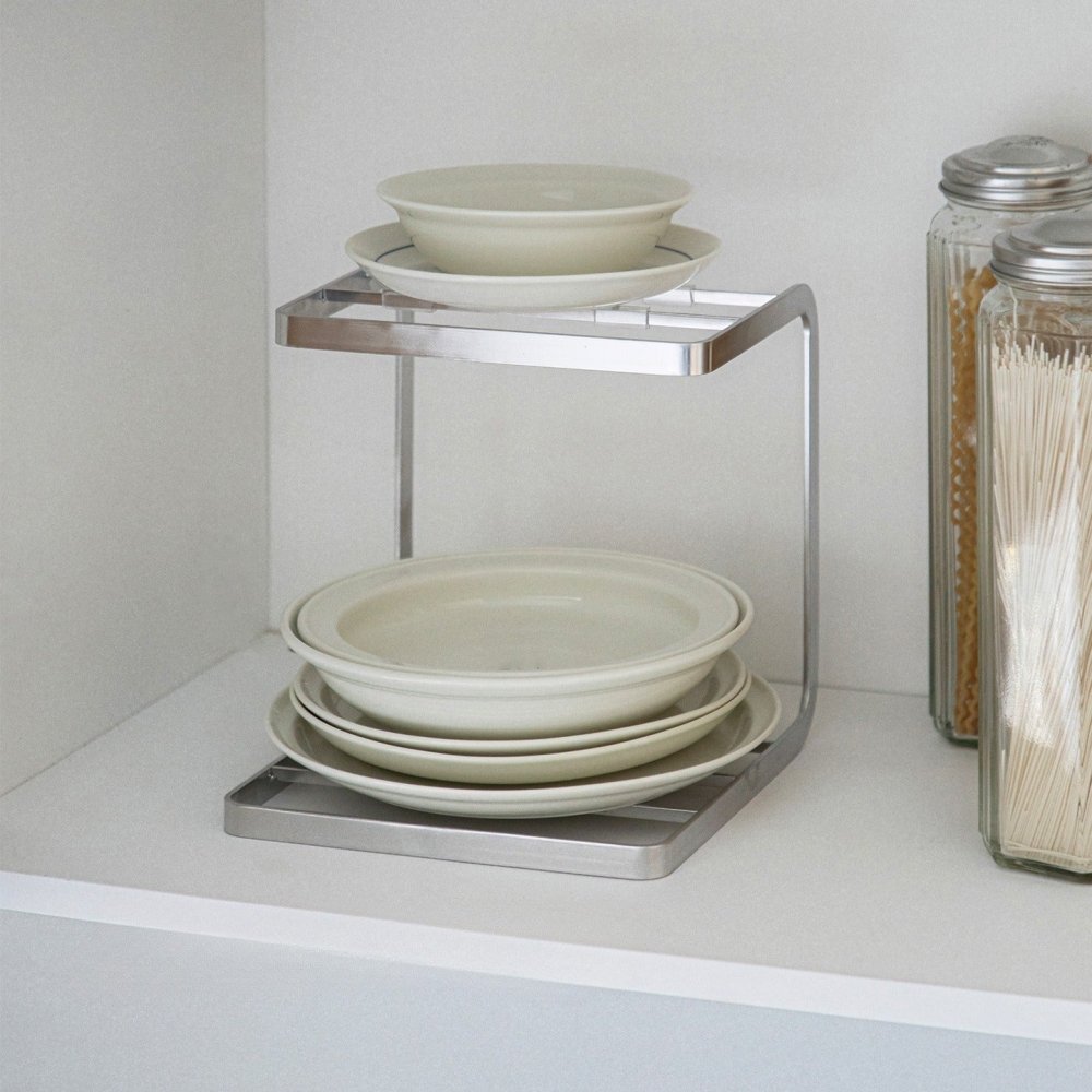 Two - Tier Pot Rack - Steel - FCHF CITY