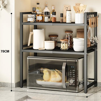 Two-Tier Scalable Countertop Rack - Steel - FCHF CITY