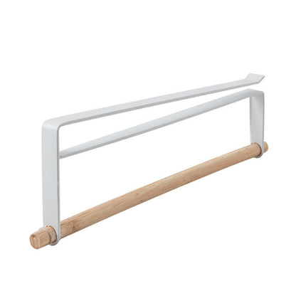 Undershelf Paper Towel Holder - Steel + Wood - FCHF CITY