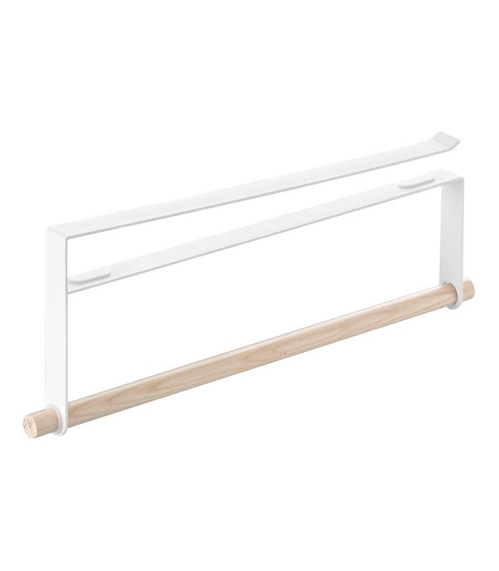 Undershelf Paper Towel Holder - Steel + Wood - FCHF CITY